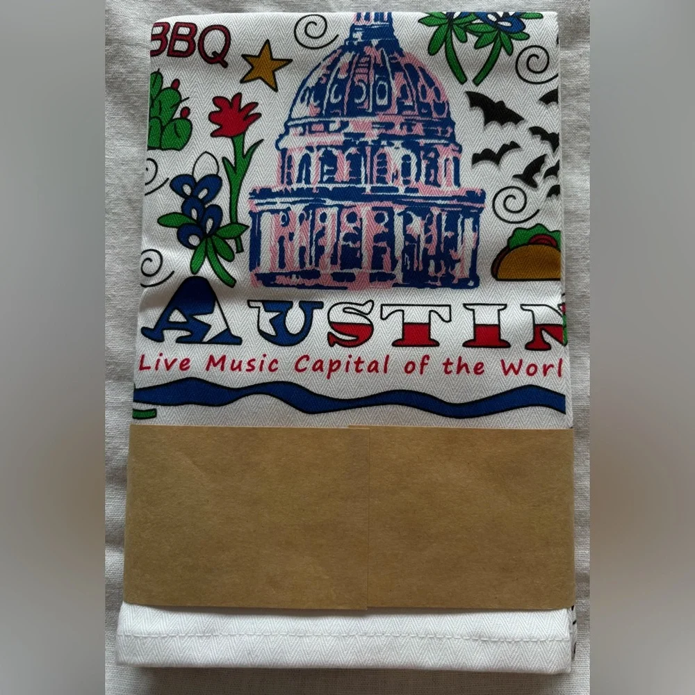 Kitty Keller Designs Cotton tea towel